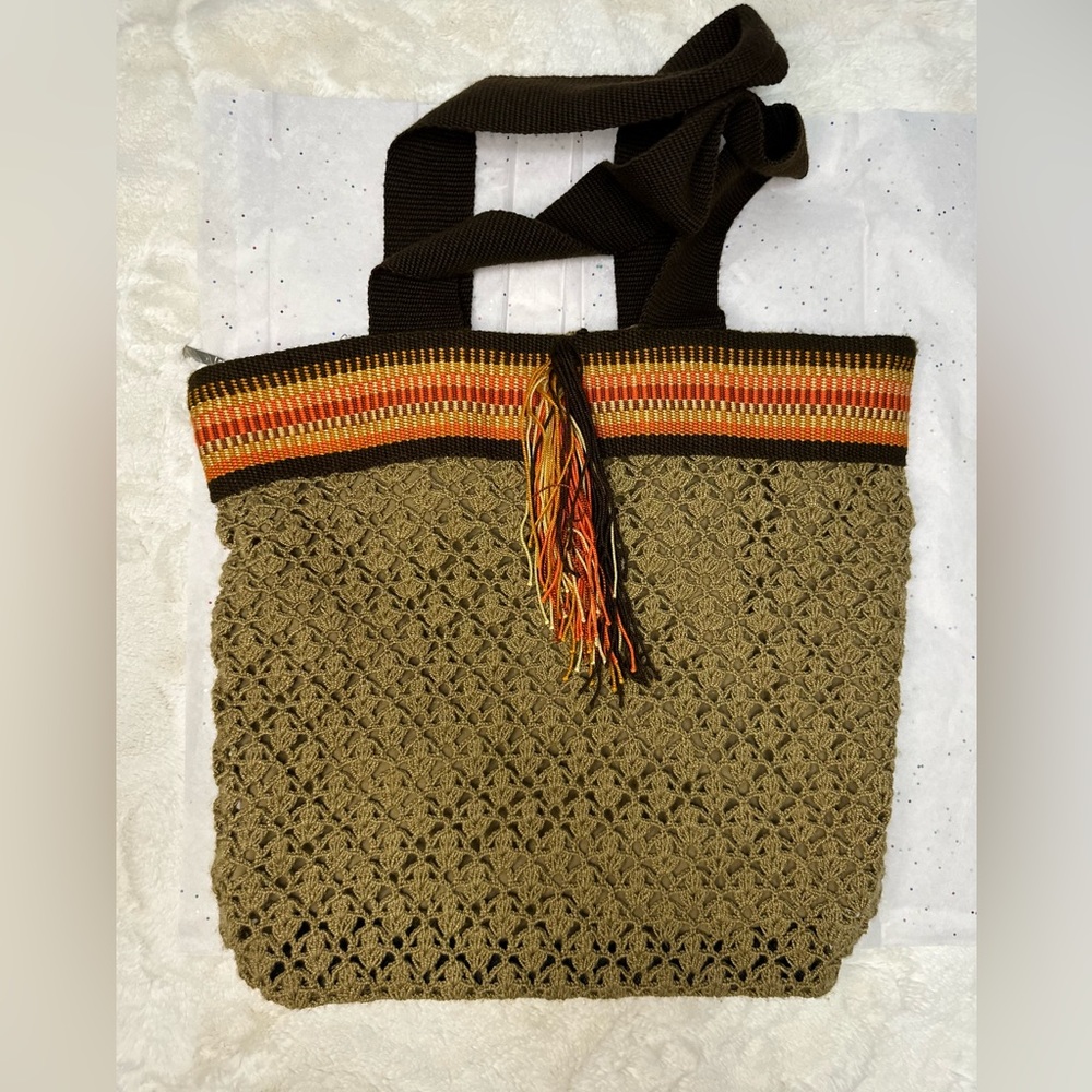 Another boho beach bag. Broken zipper.